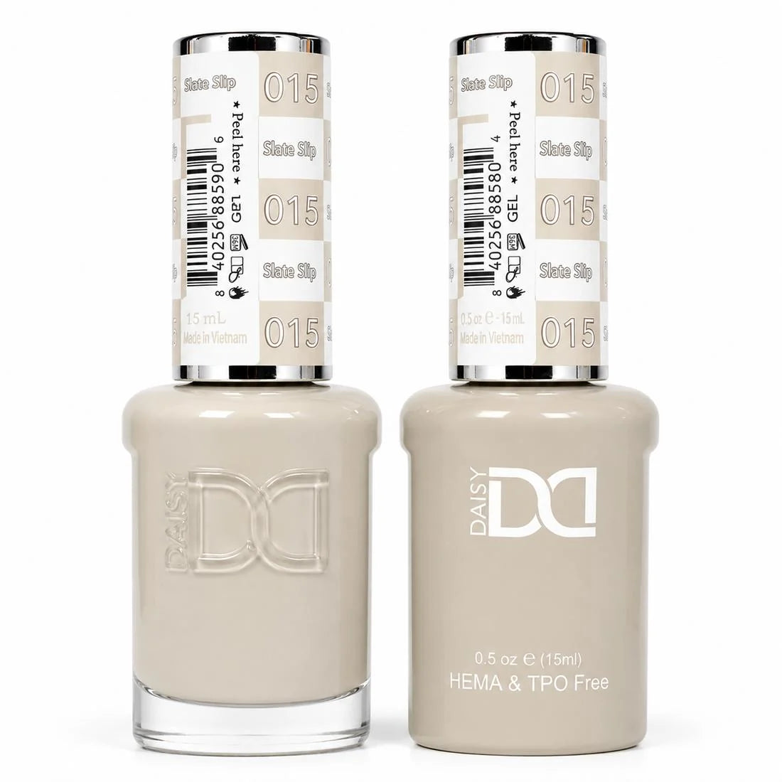 DND (HEMA/TPO-Free) Gel & Lacquer Duo - Slate Slip #015