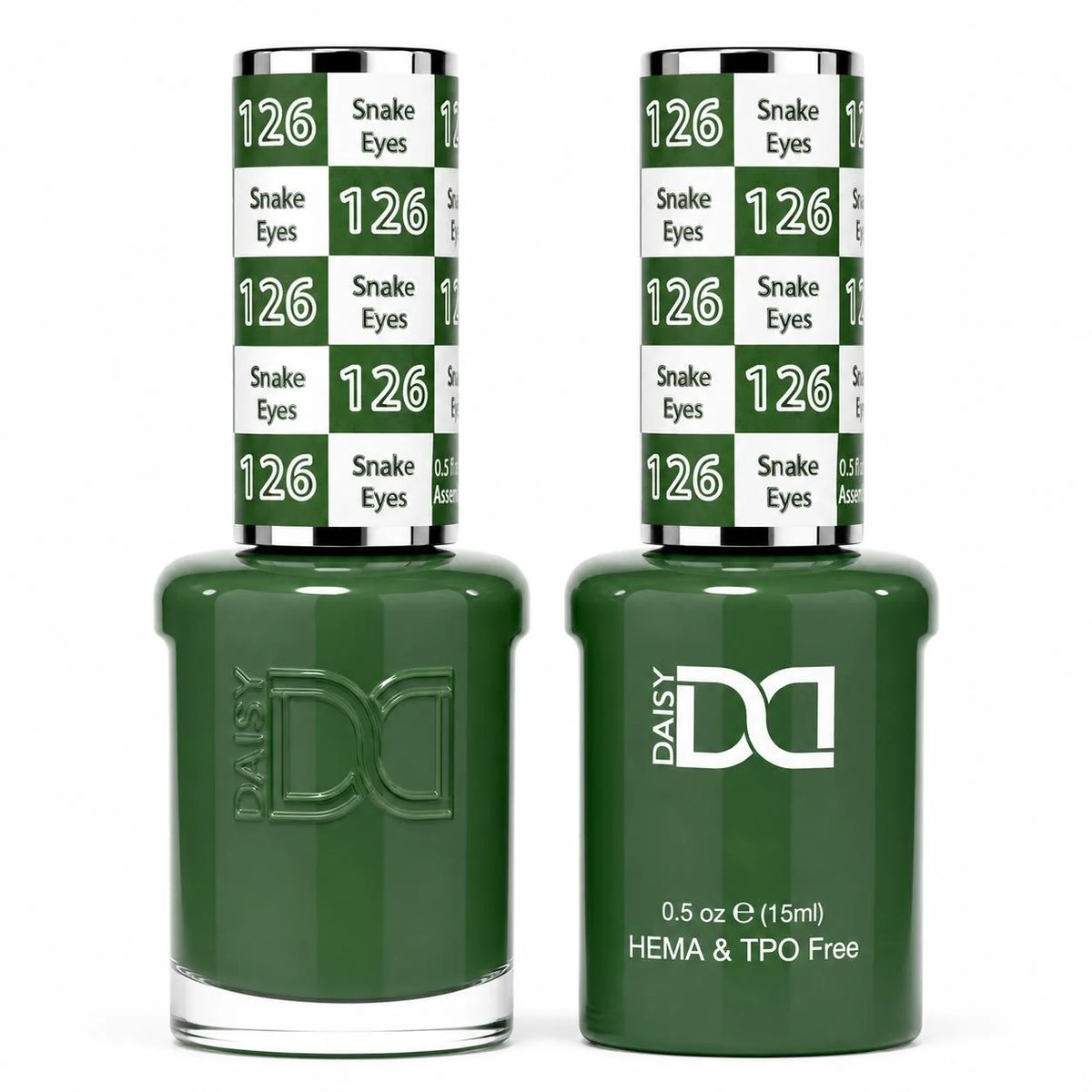 DND (HEMA/TPO-Free) Gel & Lacquer Duo - Snake Eyes #126