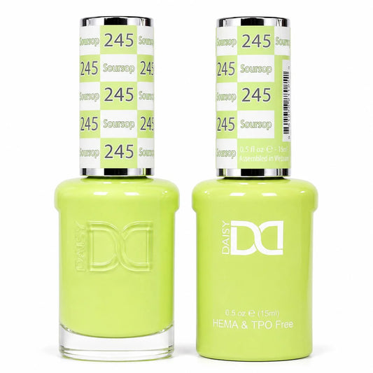 DND (HEMA/TPO-Free) Gel & Lacquer Duo - Soursop #245