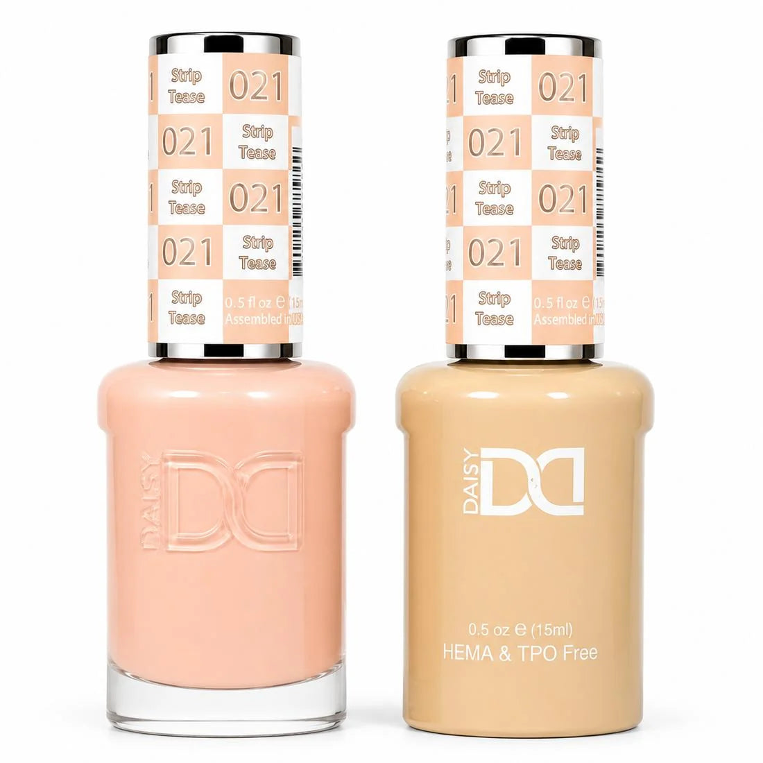 DND (HEMA/TPO-Free) Gel & Lacquer Duo - Strip Tease #021
