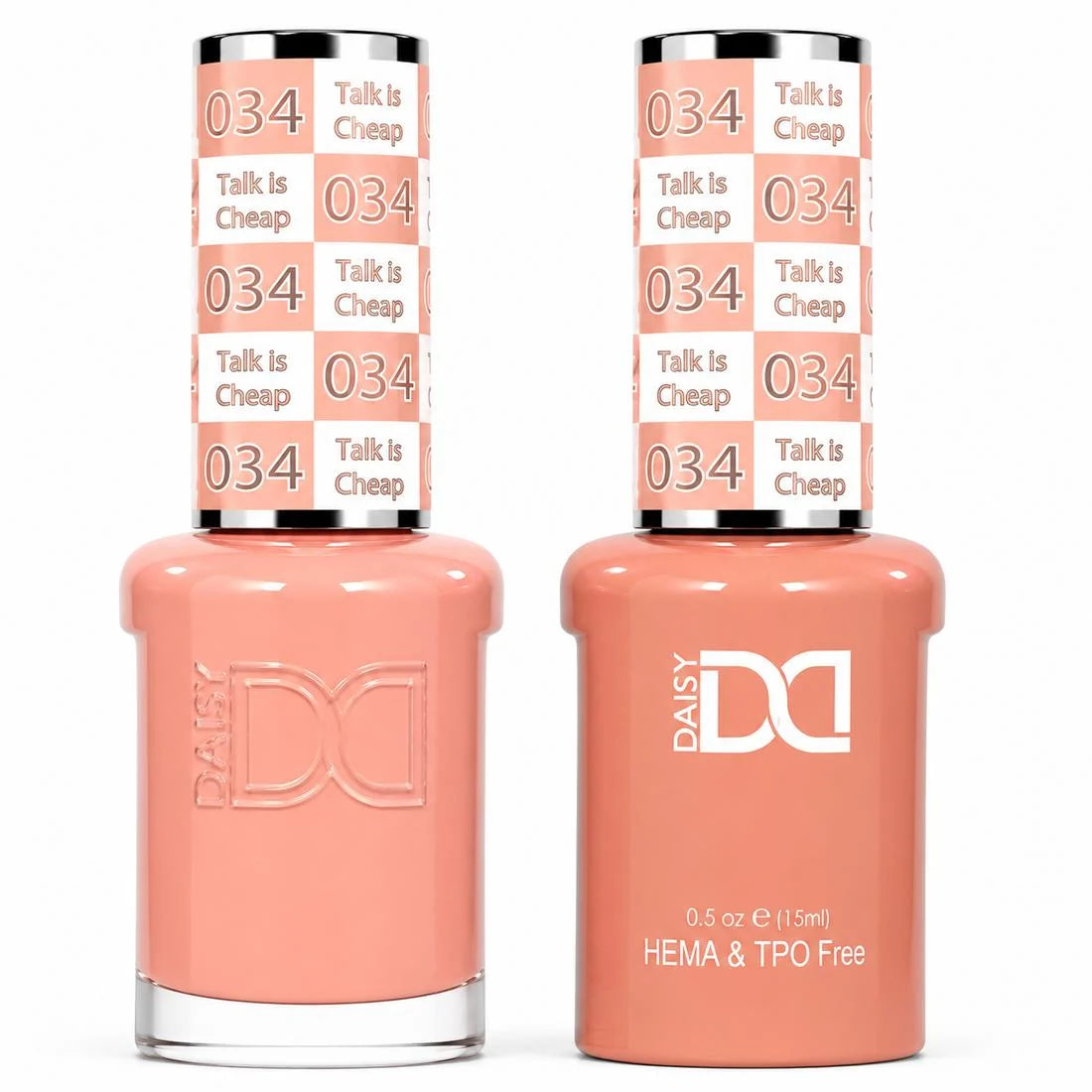 DND (HEMA/TPO-Free) Gel & Lacquer Duo - Talk is Cheap #034