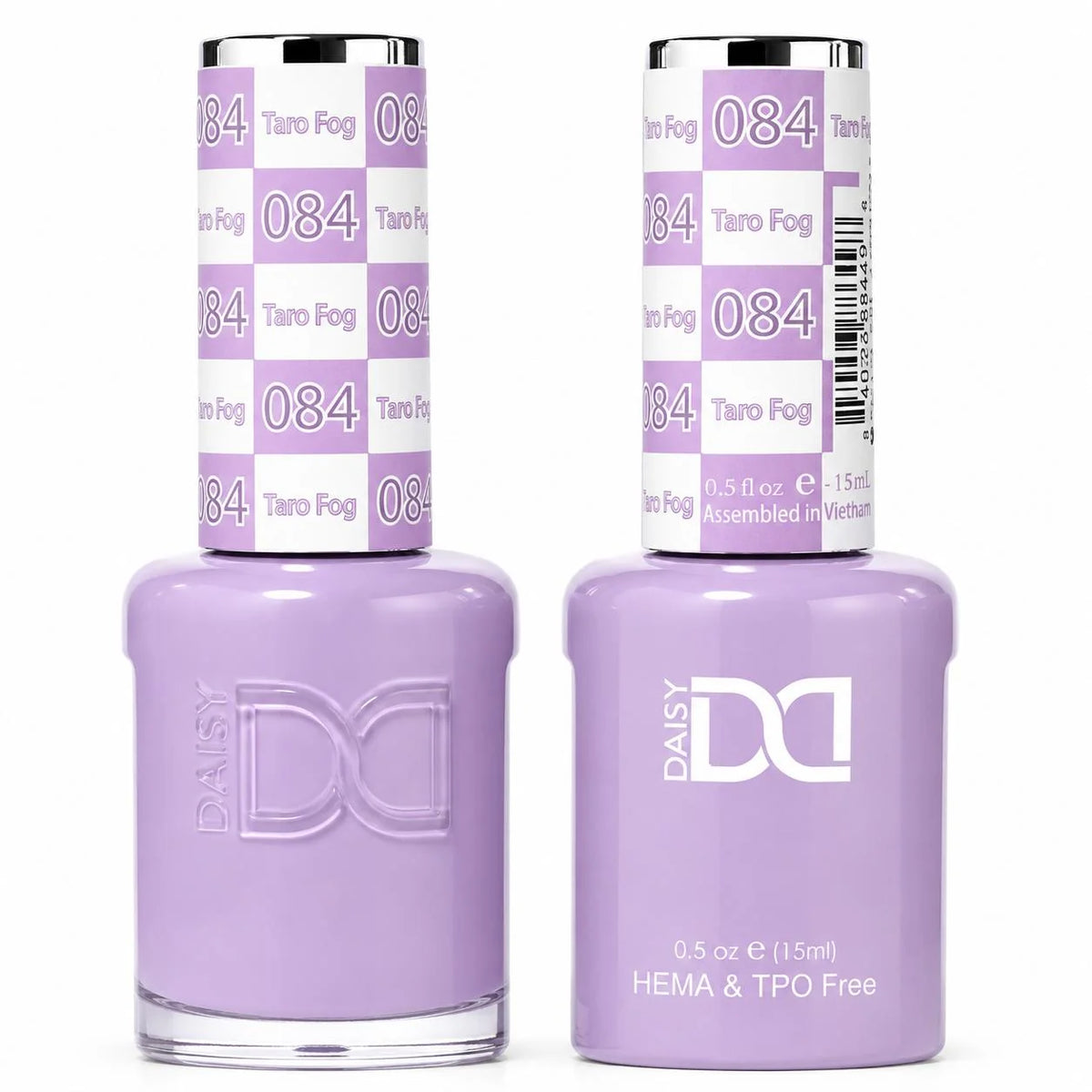 DND (HEMA/TPO-Free) Gel & Lacquer Duo - Taro Fog #084