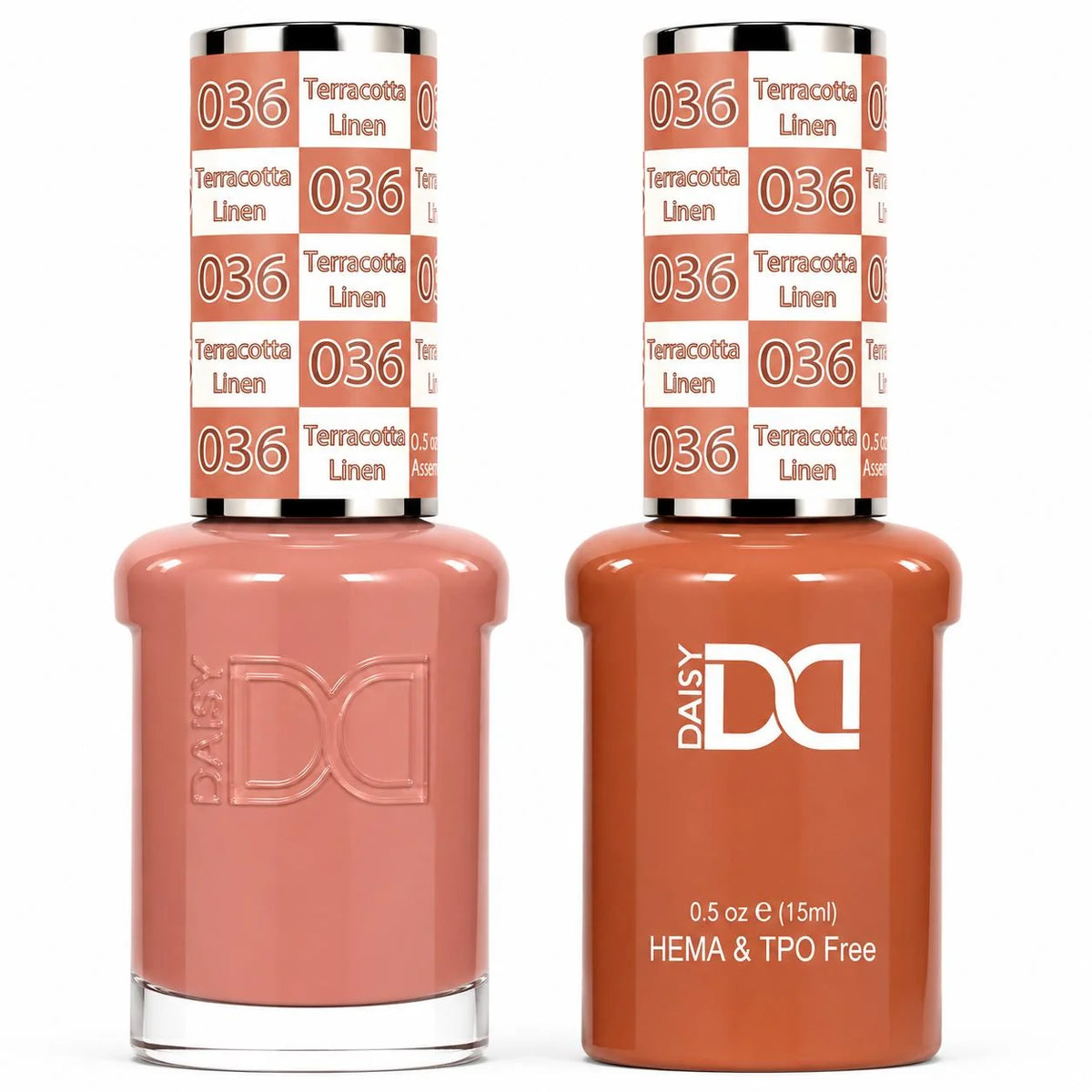 DND (HEMA/TPO-Free) Gel & Lacquer Duo - Terracotta Linen #036