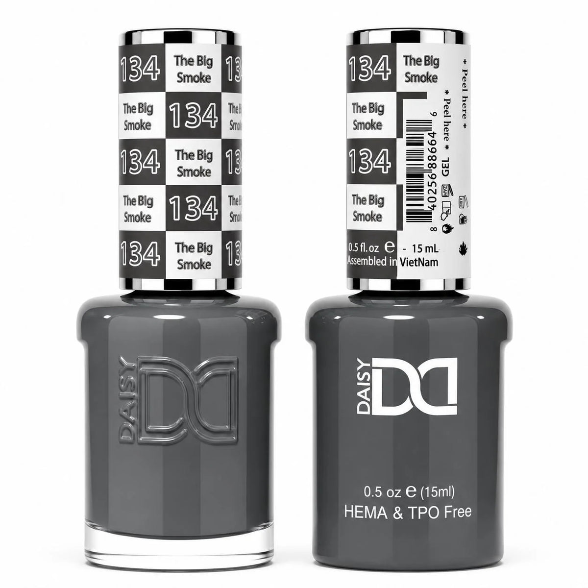 DND (HEMA/TPO-Free) Gel & Lacquer Duo - The Big Smoke #134