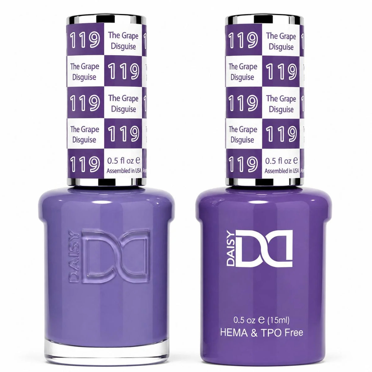 DND (HEMA/TPO-Free) Gel & Lacquer Duo - The Grape Disguise #119