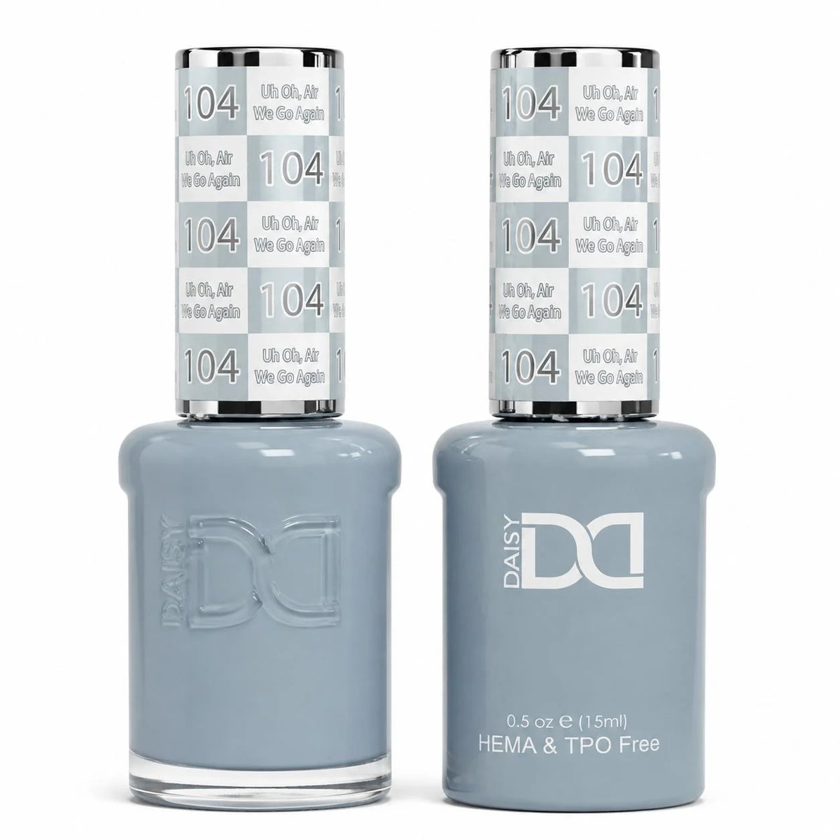DND (HEMA/TPO-Free) Gel & Lacquer Duo - Uh Oh, Air We Go Again #104