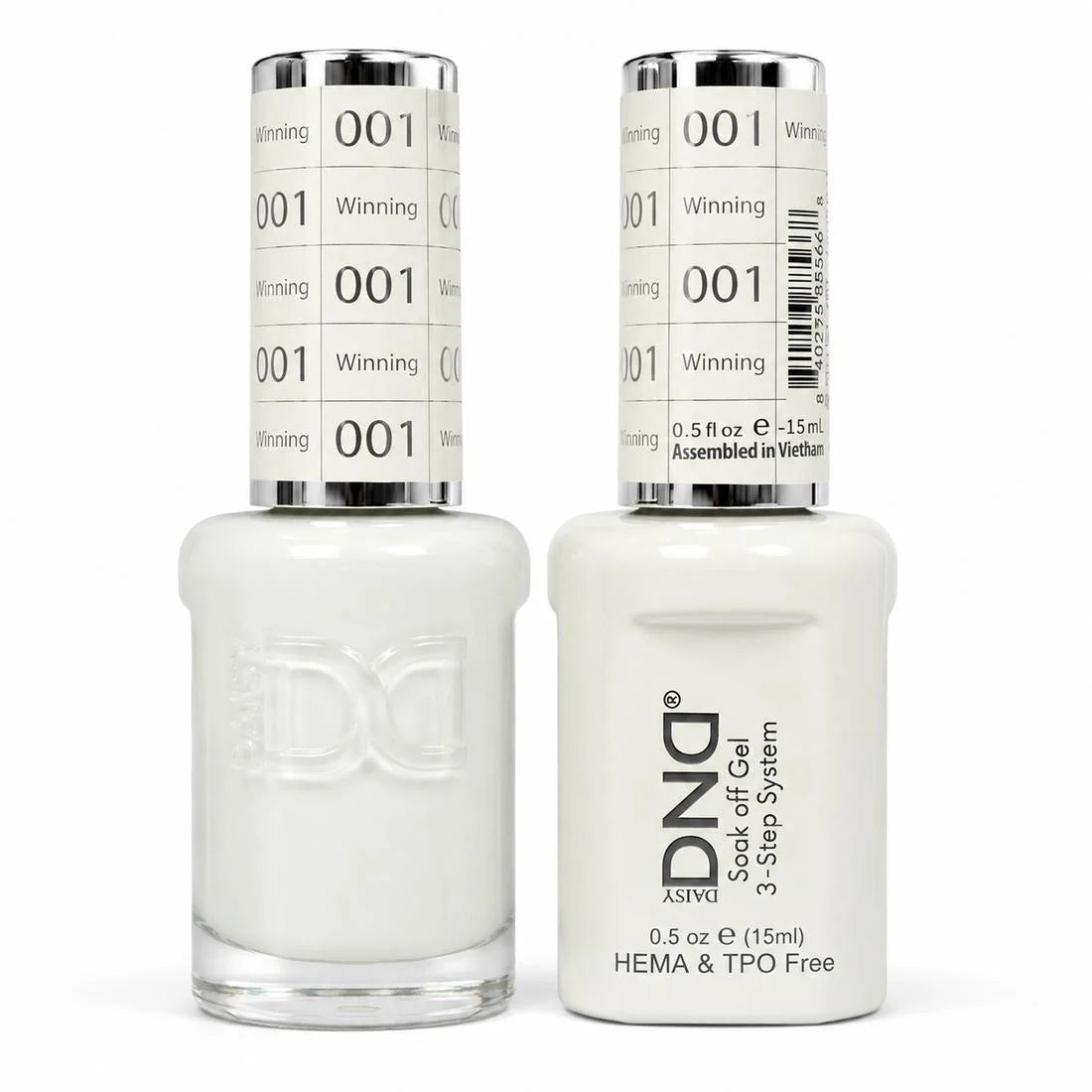 DND (HEMA/TPO-Free) Gel & Lacquer Duo - Winning #001