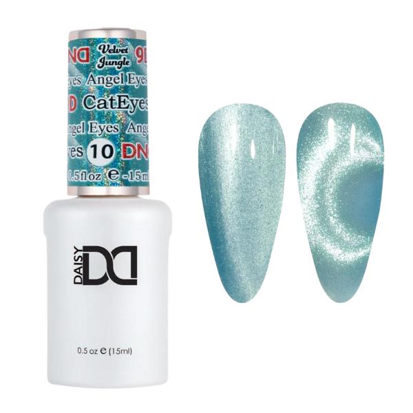 DND 9D Velvet Jungle Cat Eye Gel Polish - Angel Eyes #10