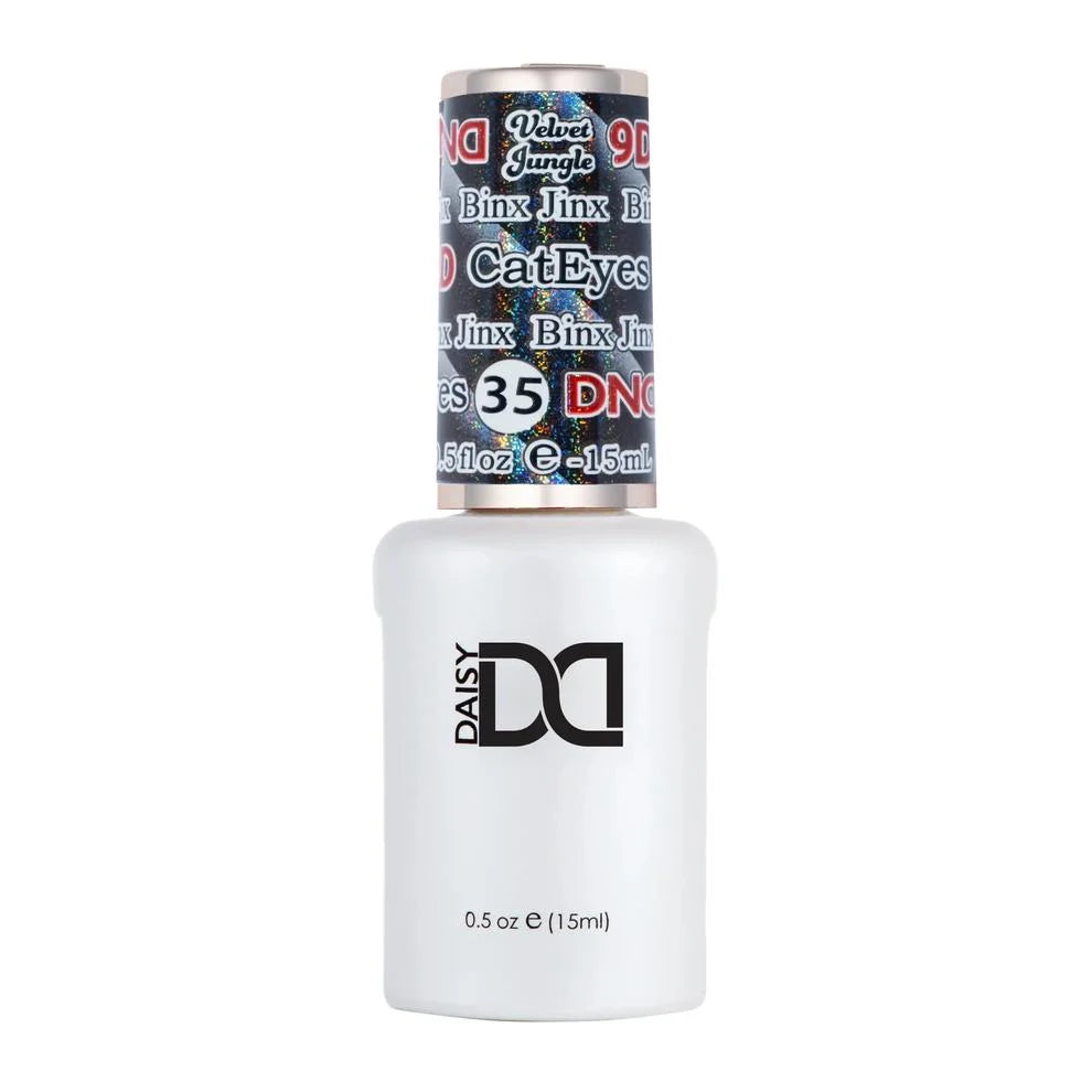 DND 9D Velvet Jungle Cat Eye Gel Polish - Binx Jinx #35