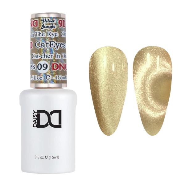 DND 9D Velvet Jungle Cat Eye Gel Polish - Cat-cher In The Rye #09