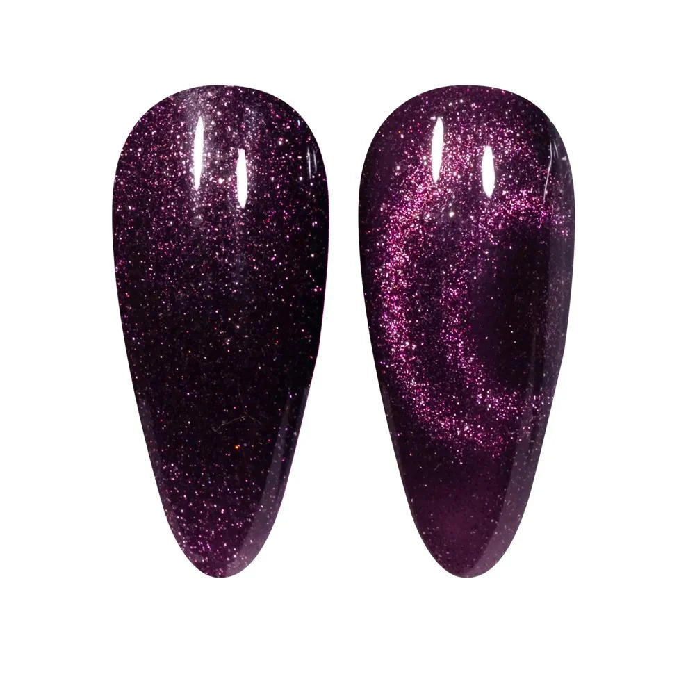 DND 9D Velvet Jungle Cat Eye Gel Polish - Cheshire Cat Smile #34