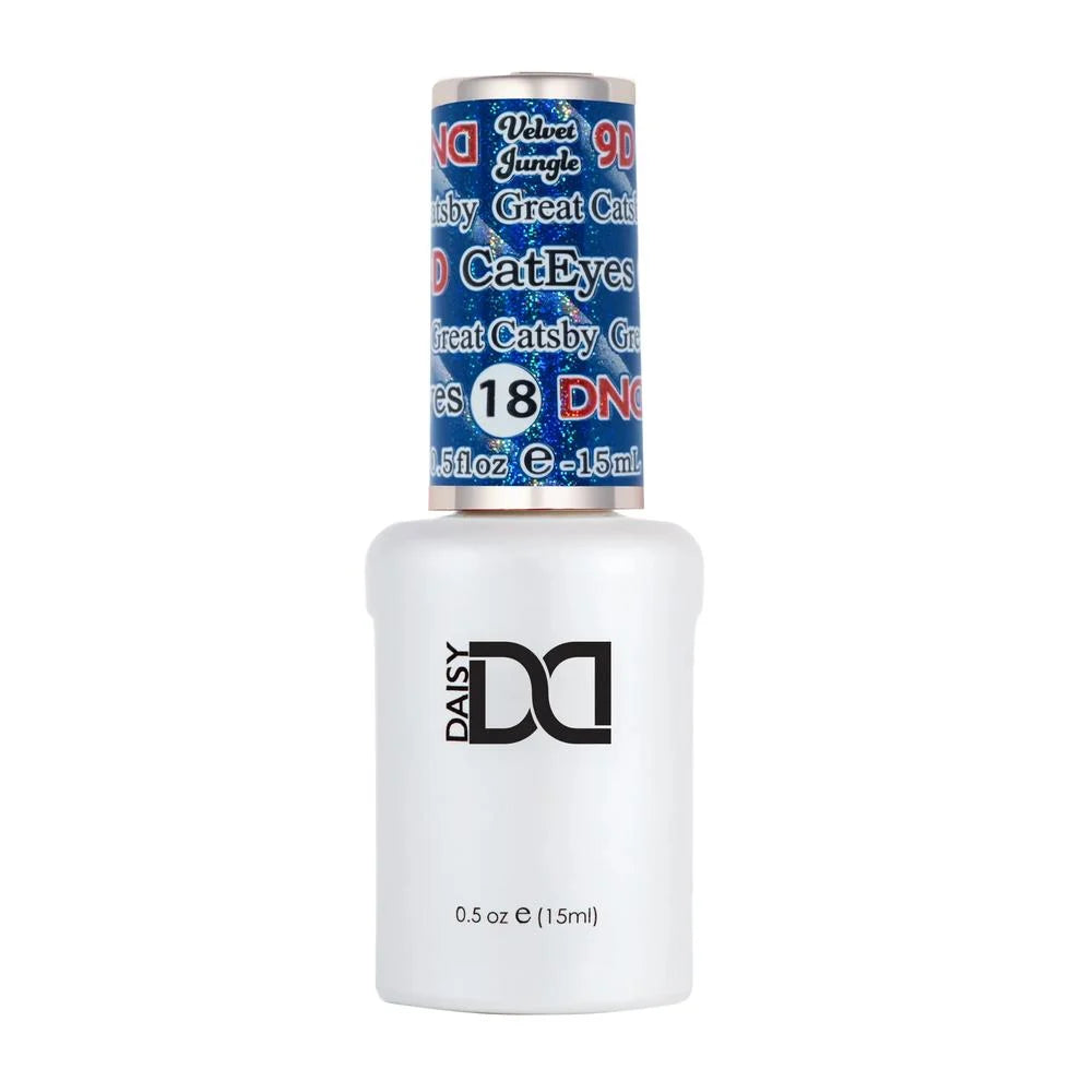 DND 9D Velvet Jungle Cat Eye Gel Polish - Great Catsby #18