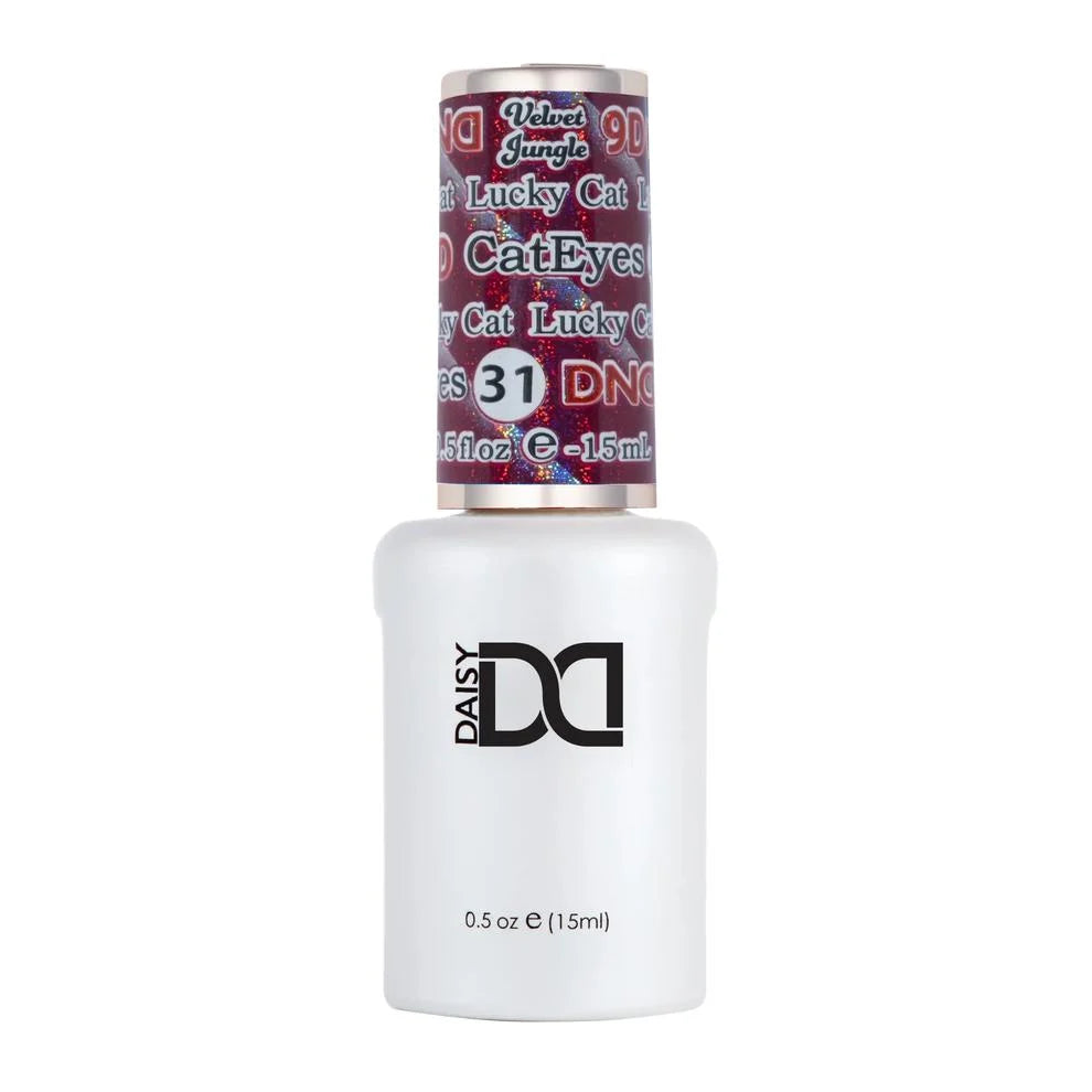 DND 9D Velvet Jungle Cat Eye Gel Polish - Lucky Cat #31