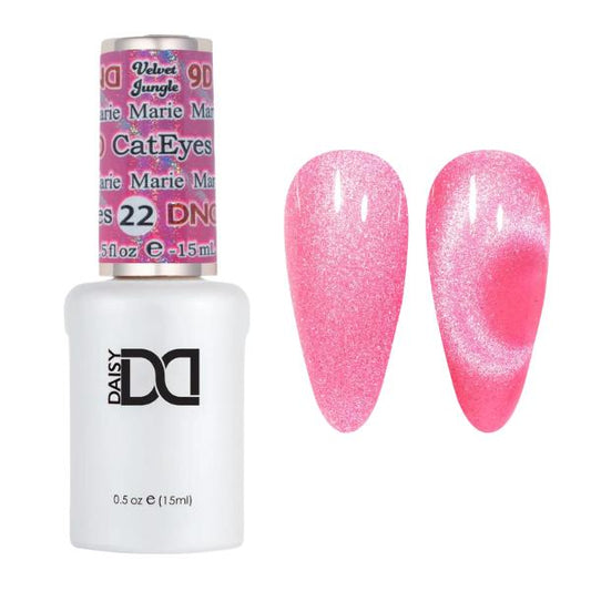 DND 9D Velvet Jungle Cat Eye Gel Polish - Marie Marie #22