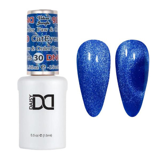 DND 9D Velvet Jungle Cat Eye Gel Polish - Paw & Order #30