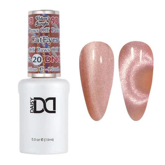 DND 9D Velvet Jungle Cat Eye Gel Polish - Paws Off #20