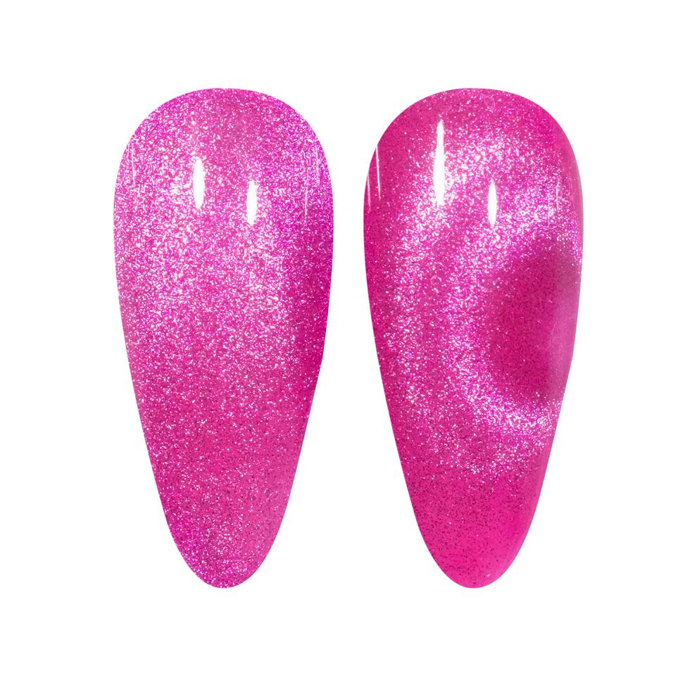 DND 9D Velvet Jungle Cat Eye Gel Polish - Rose Carat #23