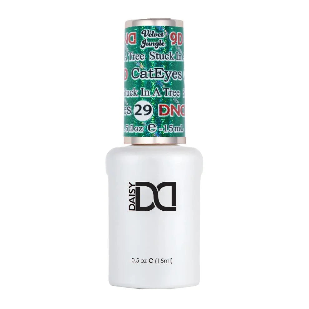 DND 9D Velvet Jungle Cat Eye Gel Polish - Stuck In A Tree #29