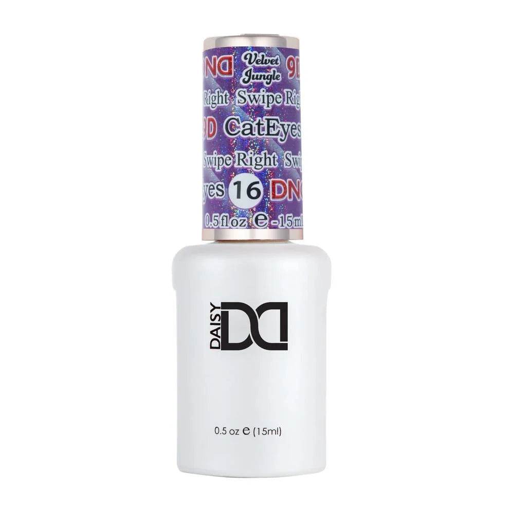 DND 9D Velvet Jungle Cat Eye Gel Polish - Swipe Right #16