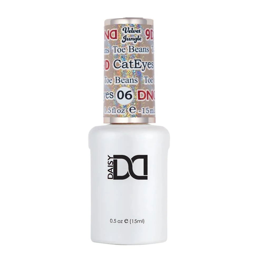 DND 9D Velvet Jungle Cat Eye Gel Polish - Toe Beans #06