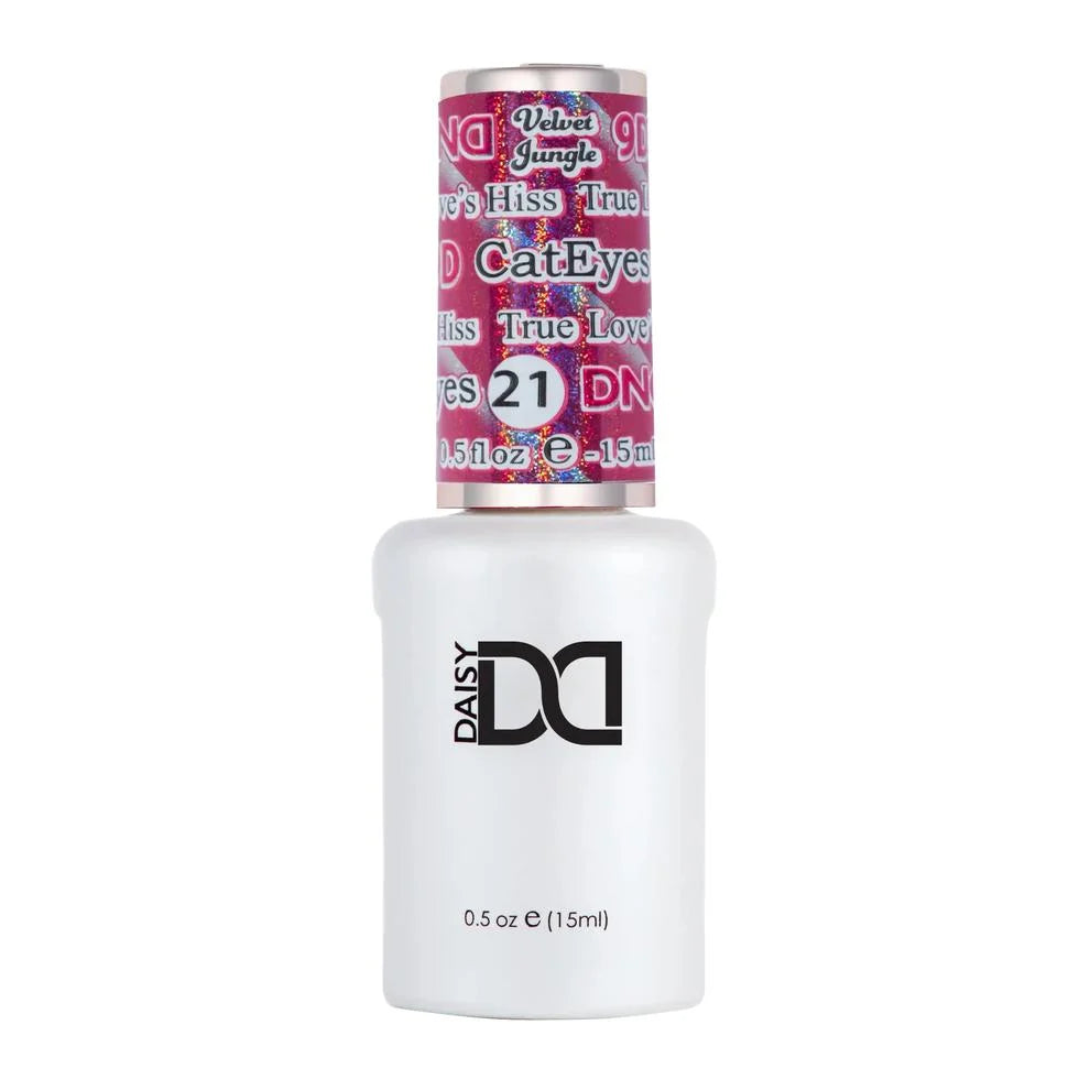 DND 9D Velvet Jungle Cat Eye Gel Polish - True Love's Hiss #21