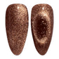 DND Diva 9D Cat Eye Gel Polish #18 Toffee Crisp
