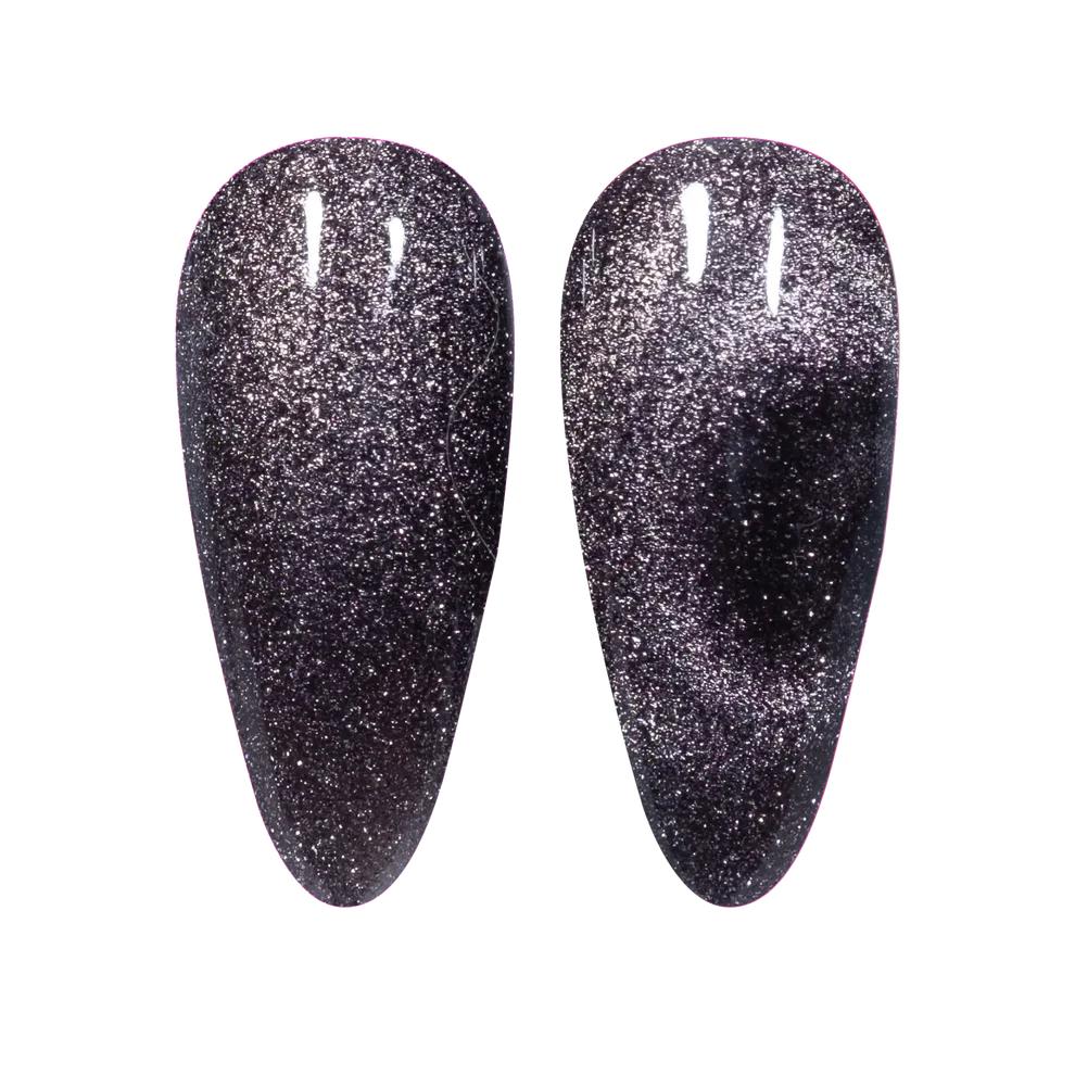 DND 9D Velvet Jungle Cat Eye Gel Polish - The Black Cat #36