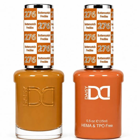 DND (HEMA/TPO-Free) Gel & Lacquer Duo - Butterscotch Freckles #276