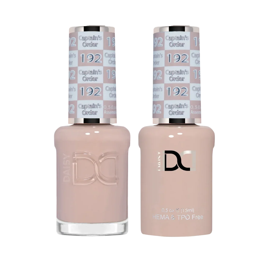DND (HEMA/TPO-Free) Gel & Lacquer Duo - Captain's Order #192