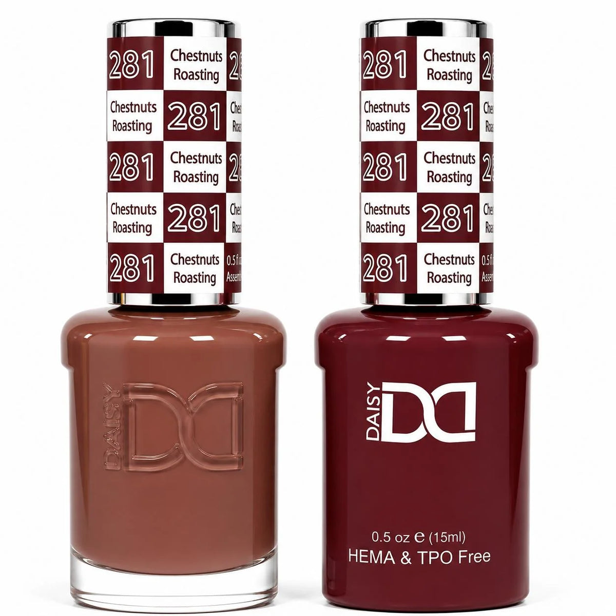 DND (HEMA/TPO-Free) Gel & Lacquer Duo - Chestnut's Roasting #281