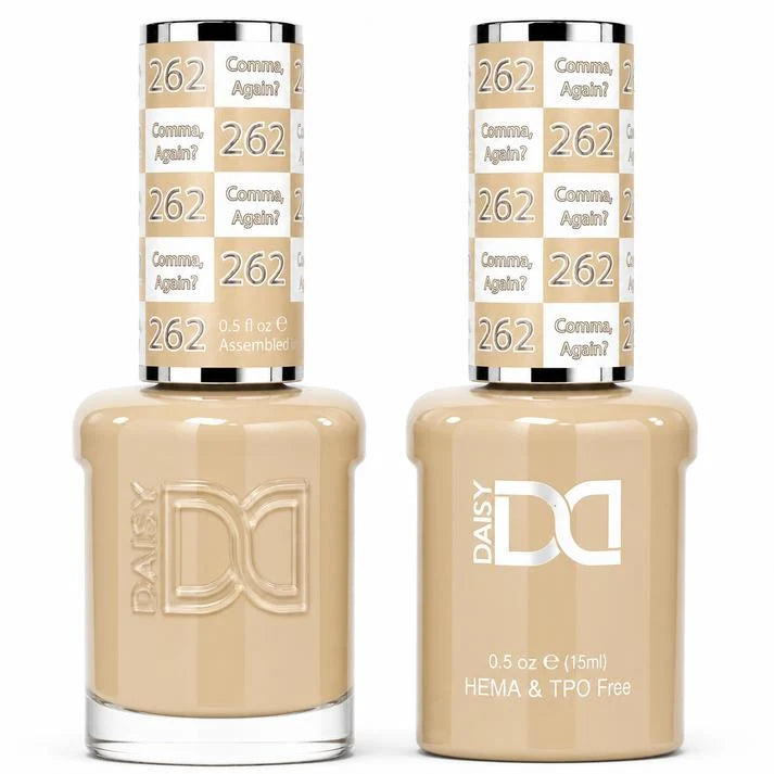 DND (HEMA/TPO-Free) Gel & Lacquer Duo - Comma, Again? #262