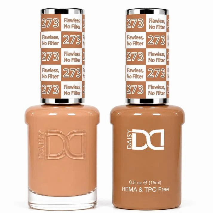 DND (HEMA/TPO-Free) Gel & Lacquer Duo - Flawless, No Filter #273