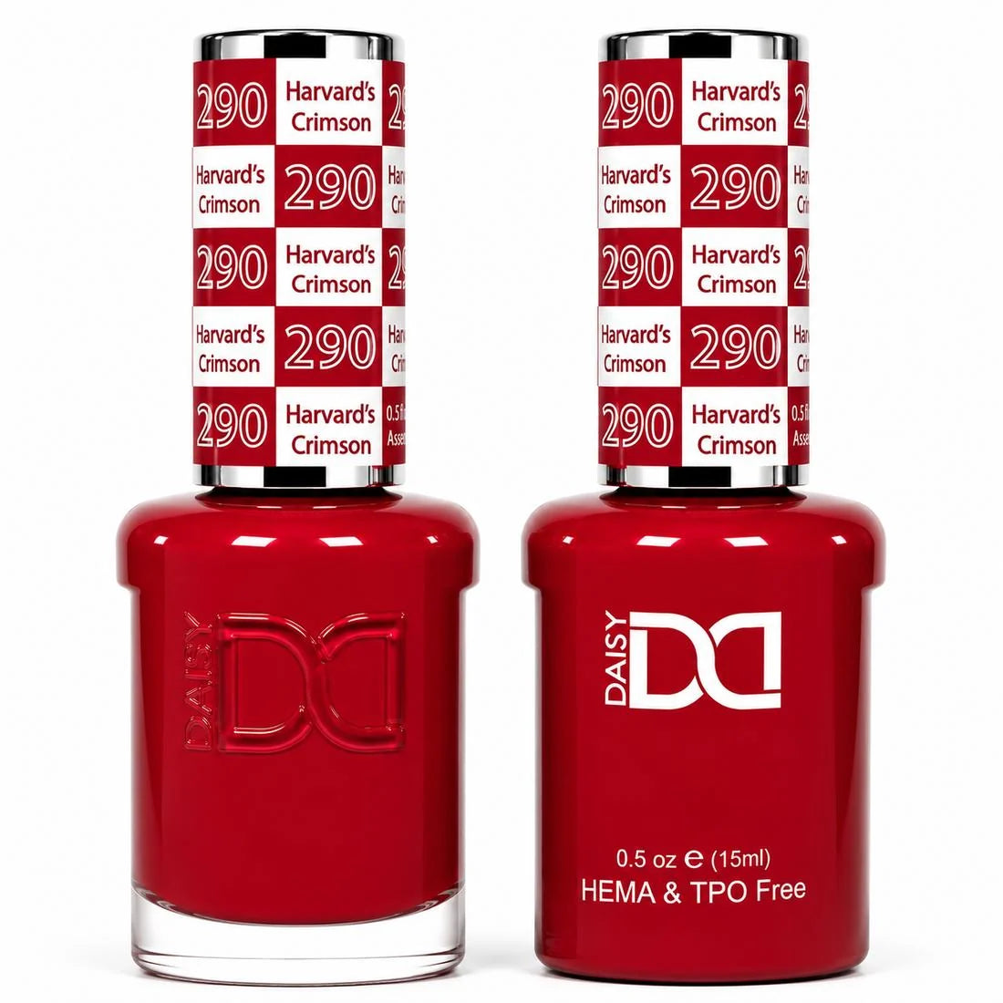 DND (HEMA/TPO-Free) Gel & Lacquer Duo - Harvard's Crimson #290