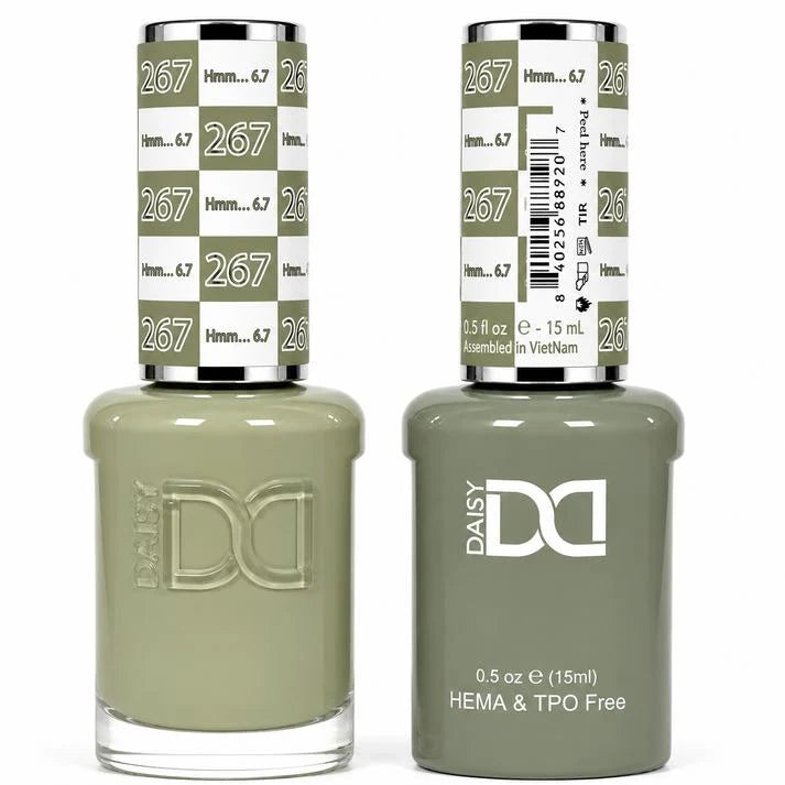 DND (HEMA/TPO-Free) Gel & Lacquer Duo - Hmm... 6,7 #267
