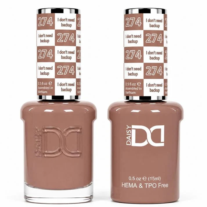 DND (HEMA/TPO-Free) Gel & Lacquer Duo - I Don't Need Backup #274