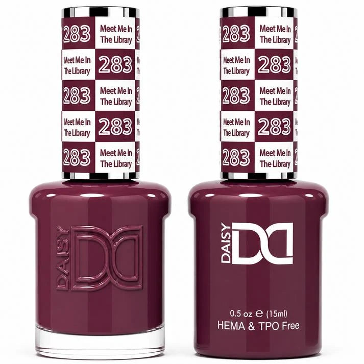 DND (HEMA/TPO-Free) Gel & Lacquer Duo - Meet Me in the Libary #283