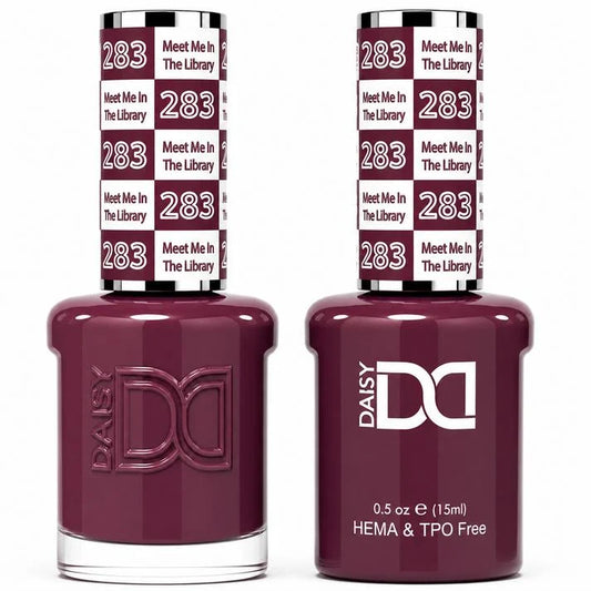 DND (HEMA/TPO-Free) Gel & Lacquer Duo - Meet Me in the Libary #283