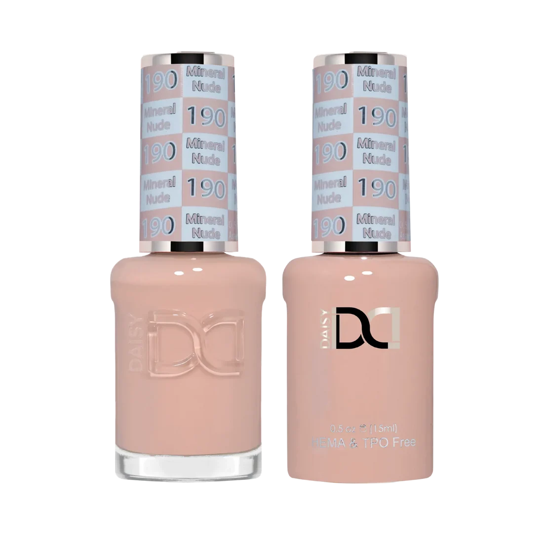 DND (HEMA/TPO-Free) Gel & Lacquer Duo - Mineral Nude #190