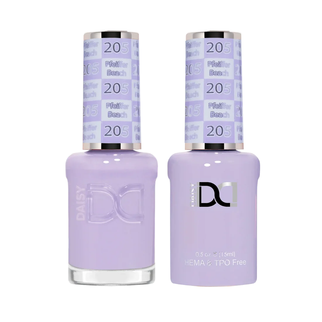 DND (HEMA/TPO-Free) Gel & Lacquer Duo - Pfeiffer Beach #205
