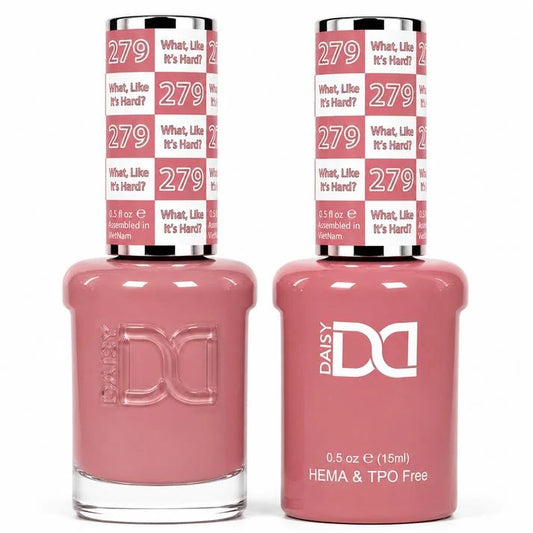 DND (HEMA/TPO-Free) Gel & Lacquer Duo - What, Like It's Hard? #279
