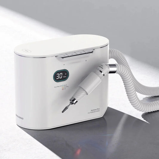 Daichong Airone All-in-One E-File w/ Dust Vacuum - White
