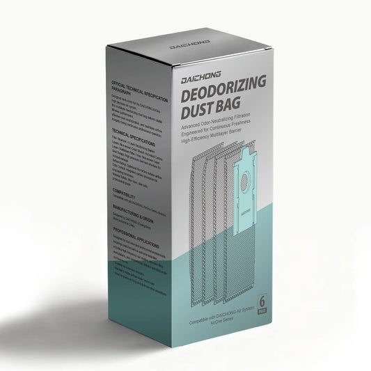 Daichong Replacement Dust Filter Bags for Airone E-file w/ Dust Vacuum (Box of 6)