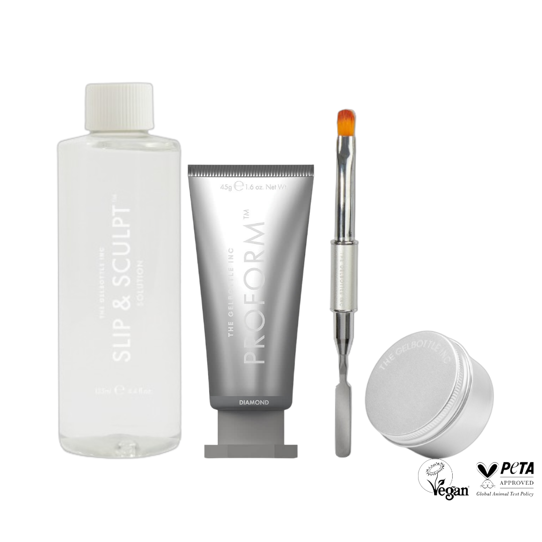 The Gel Bottle ProForm Combo Set - Poly Nail Gel Nail Extension Kit
