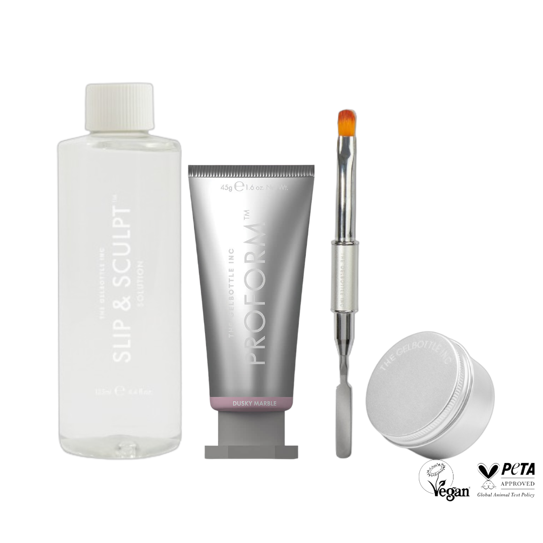The Gel Bottle ProForm Combo Set - Poly Nail Gel Nail Extension Kit