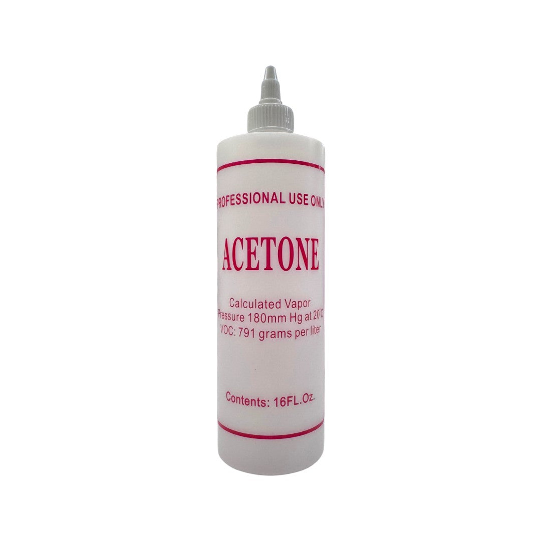 Empty Bottle 8oz Acetone #CH