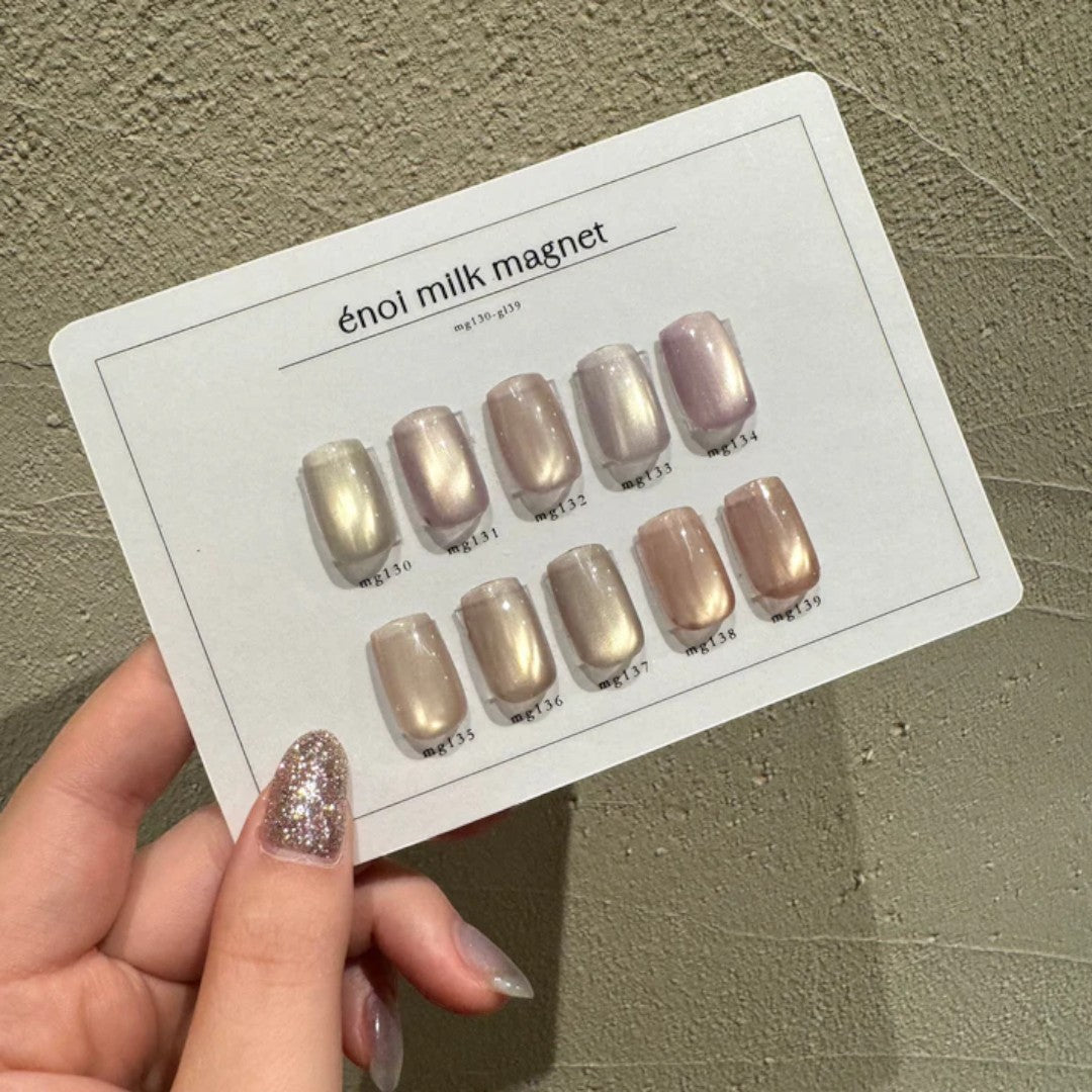 énoi GaLitter&milk magnet 20色セット！ énoi gálass (Glass) Magnet Gel Collection - full 20pc set