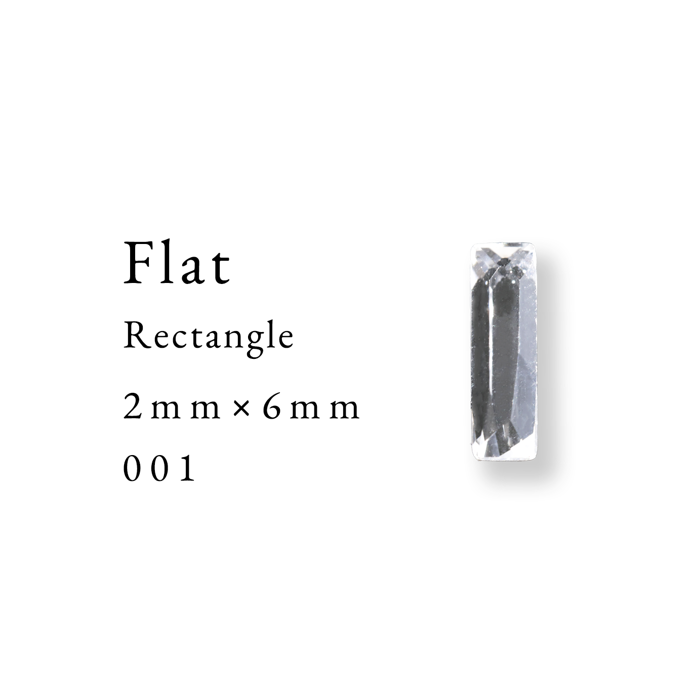 Enoi Parts - Flat Rectangle 2×6 #001