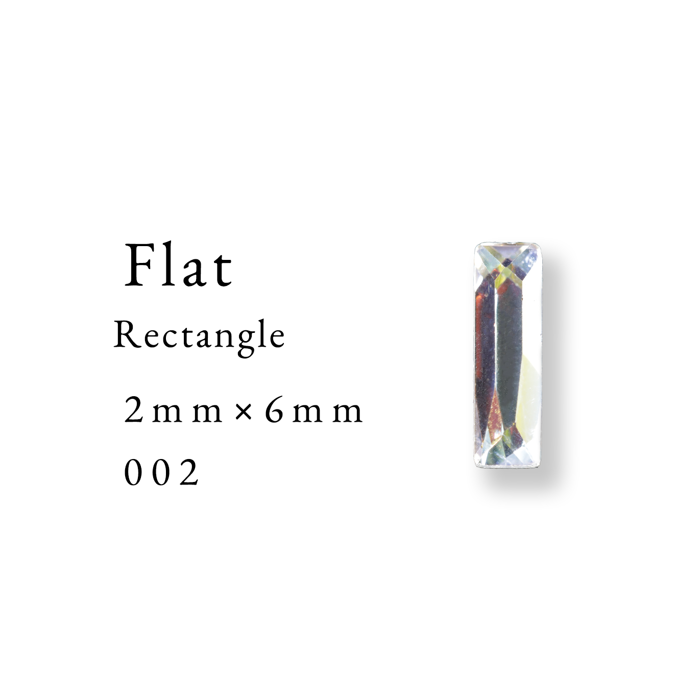 Enoi Parts - Flat Rectangle 2×6 #002