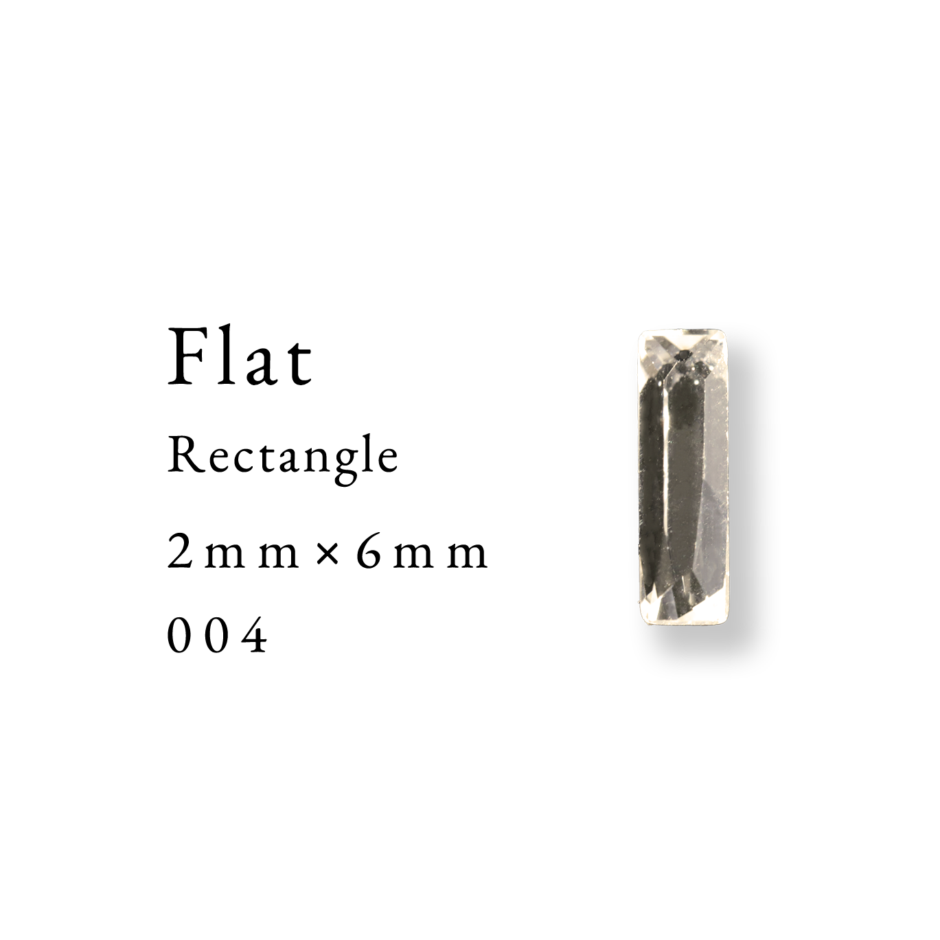 Enoi Parts - Flat Rectangle 2×6 #004
