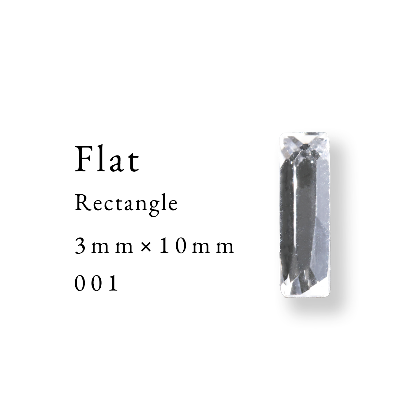 Enoi Parts - Flat Rectangle 3×10 #01